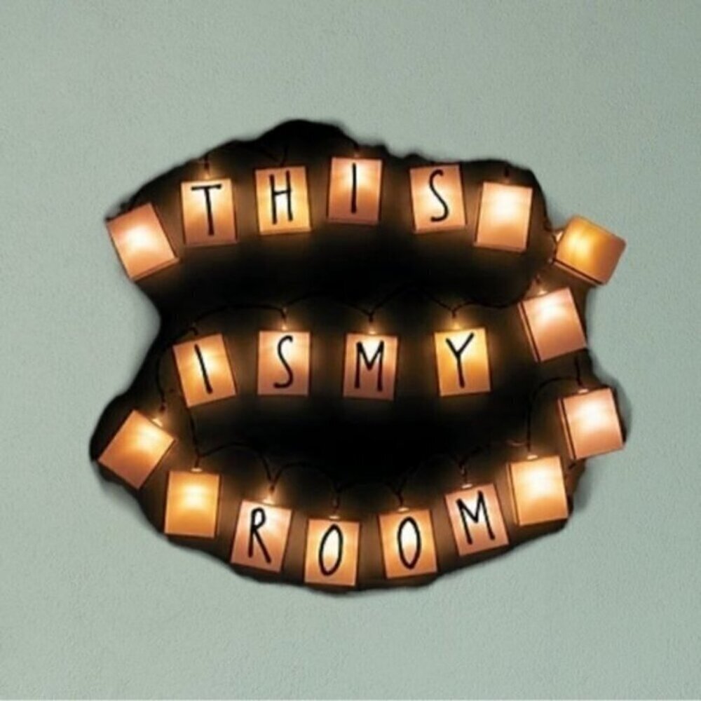 DIY LED Text Chain Light - Picture 2 of 3